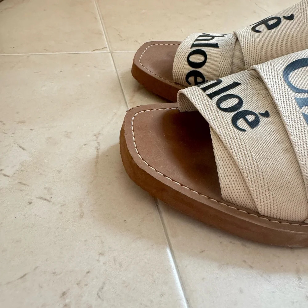 Chloé Woody Slide Sandal (Women) - Picture 5 of 9